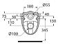 Унитаз подвесной Migliore Impero ML.IMP-25.340.BI