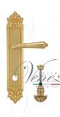 Дверная ручка Venezia на планке PL96 мод. Vignole (полир. латунь) сантехническая, пово